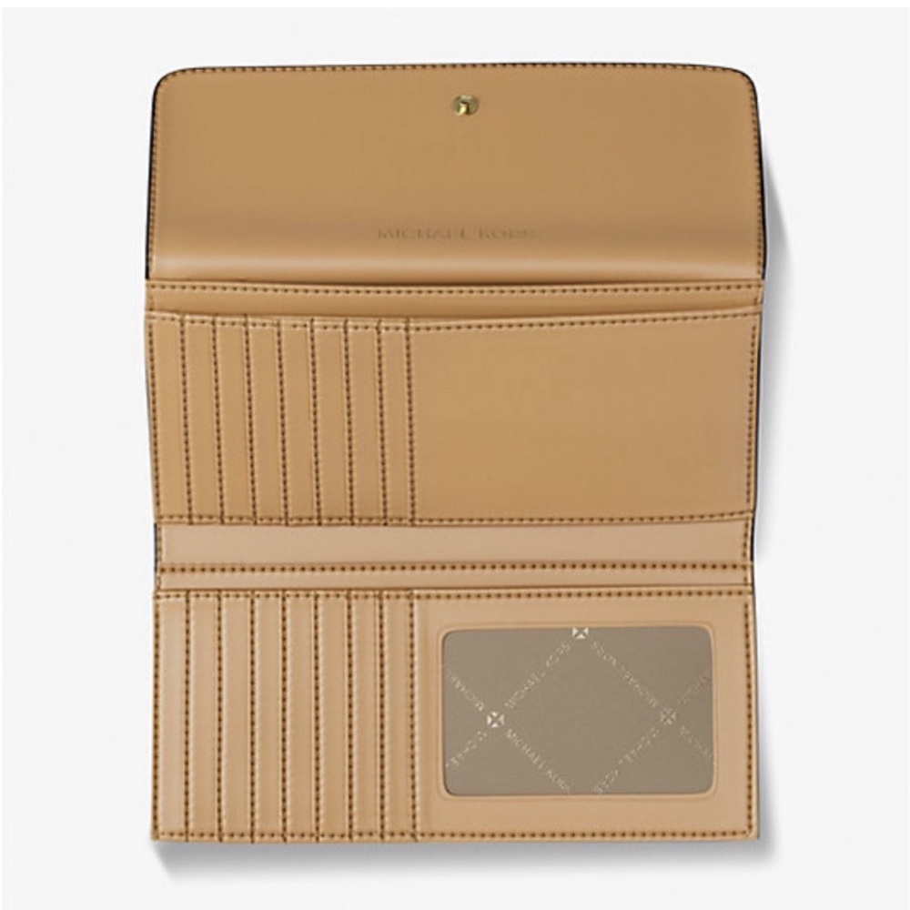 MICHAEL KORS Jet Set Large Signature Logo TriFold Wallet POP ORANGE MULTI
NWT - Picture 4 of 4